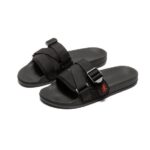 SLIDE SANDALS BLACK - Image 2